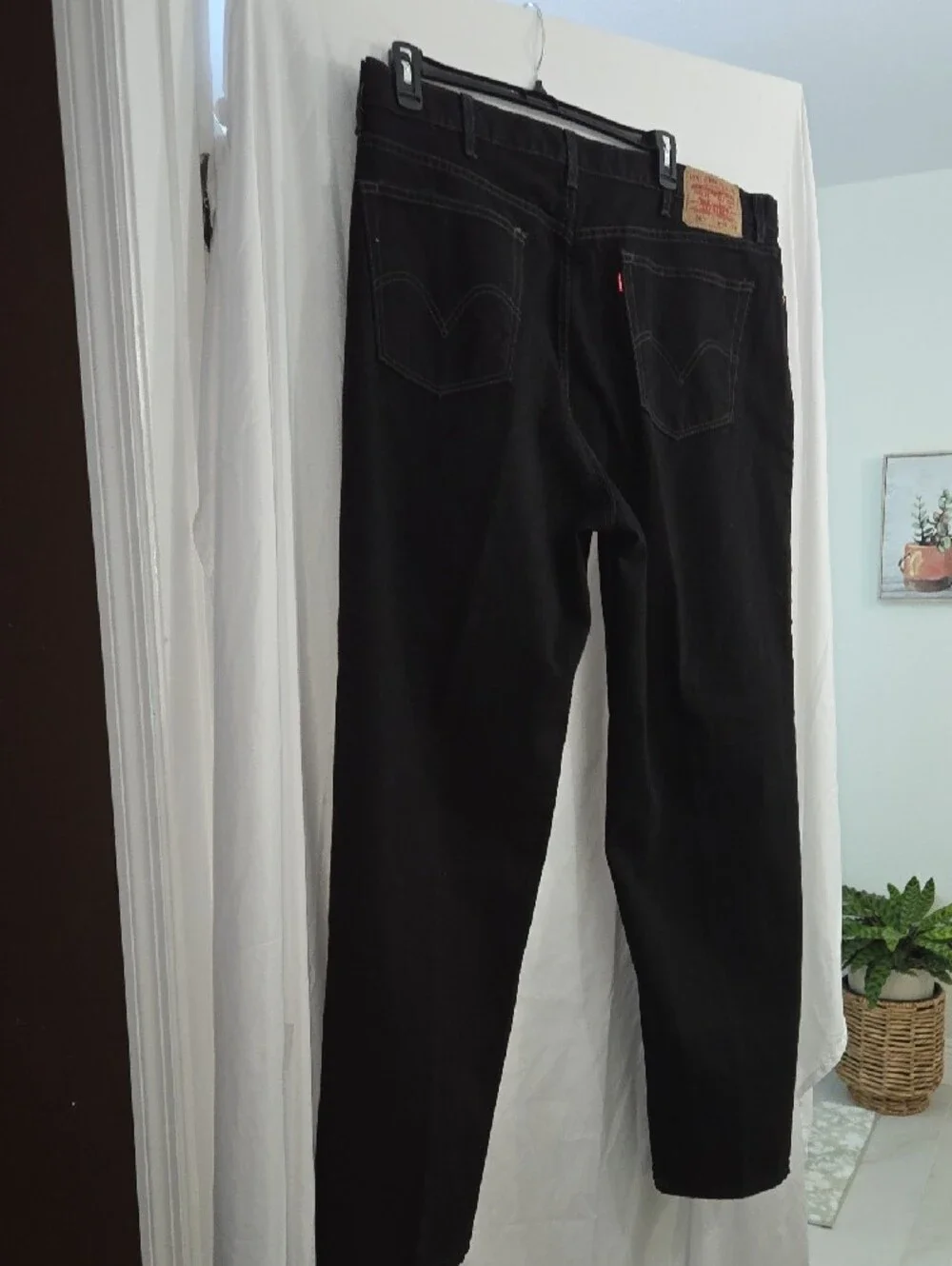 Levi's Black Cotton Men’s Pants